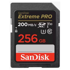 SDXC SANDISK 256GB EXTREME PRO, 200