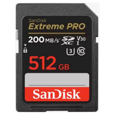 SDXC SANDISK 512GB EXTREME PRO, 200