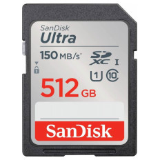 SDXC SanDisk 512GB Ultra, 150MB