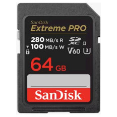 SDXC SANDISK 64GB EXTREME PRO, UHS-II, 280