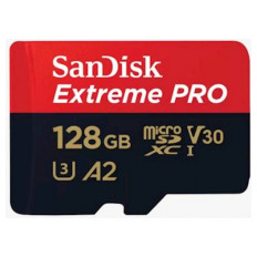 SDXC SANDISK MICRO 128GB EXTREME PRO, 200