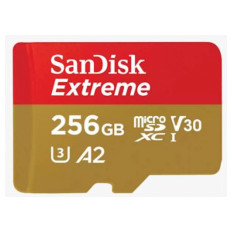 SDXC SANDISK MICRO 256GB EXTREME, 190