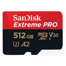 SDXC SANDISK MICRO 512GB EXTREME PRO, 200