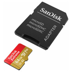 SDXC SANDISK MICRO 64GB EXTREME KAMERA