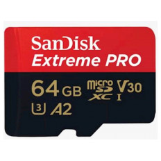 SDXC SANDISK MICRO 64GB EXTREME PRO, 200