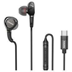 Slušalke žične ušesne USB-C stereo Samsung z mikrofonom črne (EO-IA500BBEGWW)