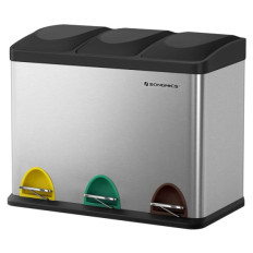 SONGMICS koš za ločevanje odpadkov 45L LTB45L