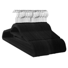 SONGMICS obešalniki črni 20/1, CRF20B