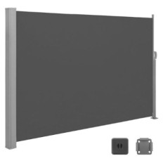 SONGMICS Stranski senčnik 180 x 450 cm antracit, GSA589G01