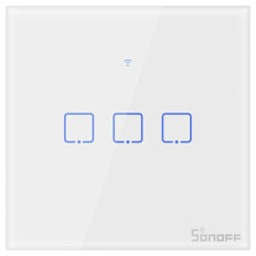 SONOFF pametno stensko stikalo Wi-Fi trojno T0EU3C-TX