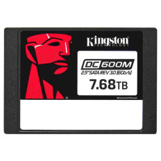 SSD Kingston 7,68TB DC600M, 2,5", SATA3.0, 560