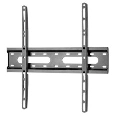 Stenski fiksni TV nosilec 32''-55'' MANHATTAN, 45kg, črne barve, ultra tanek