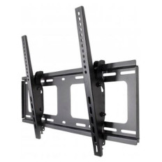 Stenski nagibni TV nosilec 37''-80'' MANHATTAN, 80kg, naklon -10° do +5°, črne barve