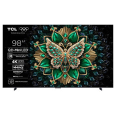 TCL 4K QD-Mini LED TV 98C61K, Google TV, 144Hz, Onkyo zvok z Dolby Atmos