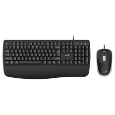 Tipkovnica Genius KM-123,PR,BLK,SER,USB