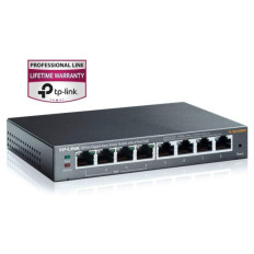 TP-Link 8-Portno Gigabit PoE Easy Smart Managed stikalo