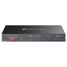 TP-LINK Omada DS110GMP 10-port 9xGbE 8xPoE+ RJ45 1x GbE SFP/RJ45 Combo Unmanaged mrežno stikalo switch