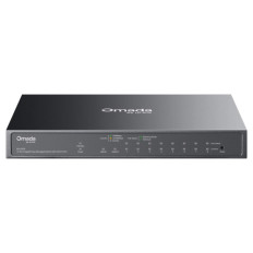 TP-LINK Omada ES210GP 10-port 8x Gigabit (8x PoE+) RJ45 1x Gigabit SFP 1x Gigabit SFP/RJ45 Combo managed mrežno stikalo switch