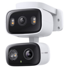 TP-LINK Tapo C246D Dual Lens 2K 3MP WiFi bela pan/tilt notranja/zunanja nadzorna kamera