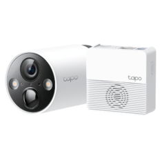 TP-LINK Tapo C420S1 2K QHD zunanja Wi-Fi varnostna kamera - set kamera + Smart Hub