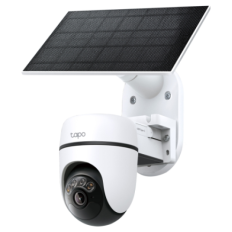 TP-LINK Tapo C630 KIT 3K 5 MP brezžična vrtljiva zunanja kamera s solarnim panelom