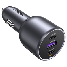 Ugreen 130W 3-portni avtomobilski polnilec