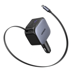 Ugreen 145W avtopolnilec z vgrajenim USB-C kablom