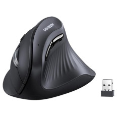 Ugreen brezžična ergonomska vertikalna miška z Bluetooth in Wi-Fi povezavo