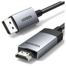 UGREEN DisplayPort na HDMI kabel 4K@60Hz HDR Active DP 1.2 v HDMI 2.0, 1M