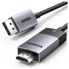 Ugreen kabel DisplayPort v HDMI 8K@60Hz - 2M