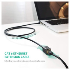Ugreen kabel UTP podaljšek Cat 6 1m - polybag