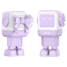Ugreen Nexode Robot GaN 65W Polnilnik - Vijolična