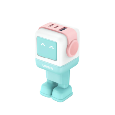 Ugreen Nexode Robot GaN 65W Polnilnik - Roza