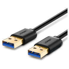 Ugreen USB 3.0 kabel (M na M) črn 1 m - polybag