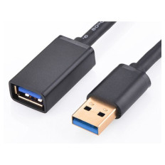 Ugreen USB 3.0 podaljšek (M na Ž) črn 1m - polybag