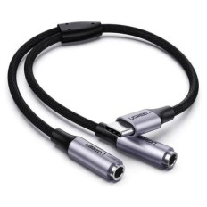Ugreen USB-C na 3.5 mm avdio 2x 25cm - polybag