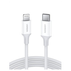 Ugreen USB-C na Lightning kabel srebrn 2m