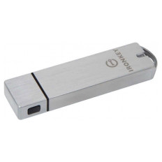 USB DISK KINGSTON IRONKEY 128GB S1000, 3.0, kovinski, strojna zaščita, s pokrovčkom