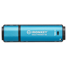 USB DISK Kingston Ironkey 128GB Vault Privacy 50, 3.2 Gen1, kovinski, strojna zaščita