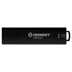 USB disk Kingston Ironkey 16GB D500S, USB 3.2, FIPS 140-3 Level 3, TAA