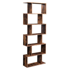 VASAGLE Lesena polica -  razstavne kocke, rustikalno rjava