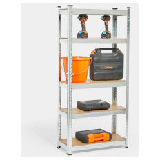 VonHaus 5-stopenjski galvaniziran regal 1.5m