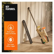 VonHaus akumulatorske škarje za grmičevje F-Series