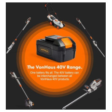 VonHaus Baterija 40V -  litij-ionska baterija 2Ah
