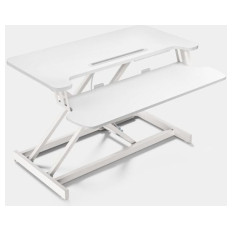 VonHaus Nastavek za stoječo pisalno mizo – bel