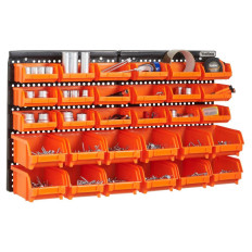 VonHaus stenski organizator s 30 predalčki 