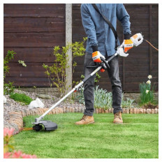 VonHaus vrtna kosilnica za travo in obrezovalnik grmovja