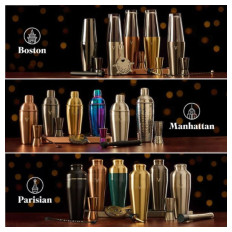 VonShef 6 delni bakreni set za koktajle