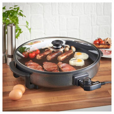 VonShef električna ponev 42cm okrogla