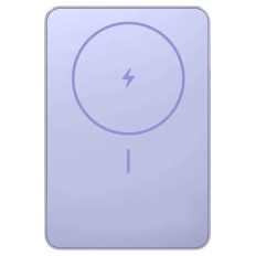 Xiaomi magnetna prenosna baterija 5000 mAh vijolična, Do 20W (žični USB-C)